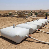 Réservoir d'eau pliable Keyubo 1000L, réservoir robuste pour la construction/agriculture, stockage portable, garantie 1 an
