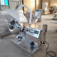 Machine à enrober au chocolat, machine à polir au sucre, machine à carameliser les noix