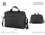 Borsa a tracolla per laptop in nylon con chiusura protettiva con maniglia per uso da viaggio e lavoro - Product Image 1