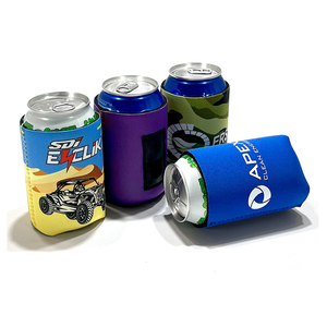 Custom Logo Neoprene Drink Can <strong>Koozy</strong> With Magnet Sublimation Blank Can Cooler Stubby Holder Golf Magnetic Coozie - Product Image 3