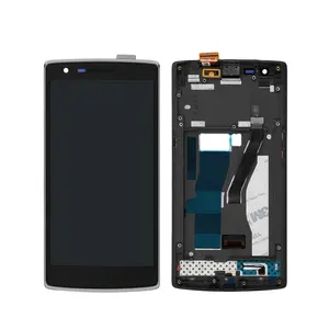Gzm-parts Oneplus Satu Layar Sentuh LCD, Layar Sentuh dengan Bingkai Digitizer Pengganti Panel Kaca Satu Plus Satu