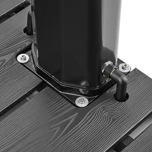 CYEN multi-fonction construction stable haute <span class=keywords><strong>pression</strong></span> rapidement assemblé 40L grande capacité d'eau noir porte de <span class=keywords><strong>douche</strong></span> <span class=keywords><strong>solaire</strong></span> extérieure - Product Image 5