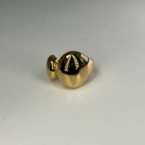 Fashion <b>Ring</b> 316L Stainless Steel PVD Gold Plating Resistant Sustainable Design - Product Image 1