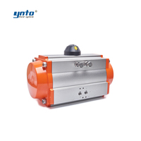 Actionneur de vanne rotative pneumatique miniatures série YNTO GT, simple et double action, personnalisable, compatible OEM