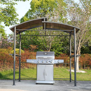 Gazebo <span class=keywords><strong>de</strong></span> barbacoa <span class=keywords><strong>de</strong></span> 245x150x233 cm, Gazebo <span class=keywords><strong>de</strong></span> jardín, dosel <span class=keywords><strong>de</strong></span> jardín, casa <span class=keywords><strong>de</strong></span> parrilla <span class=keywords><strong>de</strong></span> aluminio y hierro - Product Image 5
