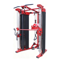 Machine Smith 2-en-1 avec croisement de câbles – Équipement de gym commercial