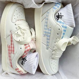 Nouvelles Chaussures Décontractées Printemps-Automne 2026 pour Femme, à Semelle Épaisse, Polyvalentes, Tendance Ins, Respirantes, Blanches - Product Image 4