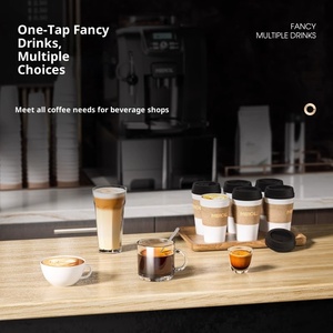 Cafetera Espresso ME-715 Merol ME 815 Totalmente Automática, Doble Caldera, Acero Inoxidable, Comercial y Doméstica, con Sistema de Agua Automático y Espumador de Leche - Product Image 4