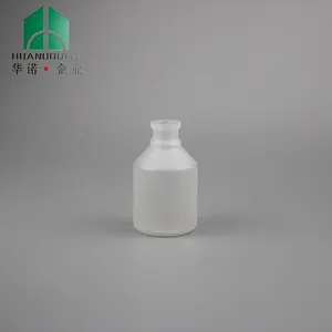 Garrafa plástica da vacina 50ml da cor transparente pp/hdpe é usado para injeção