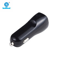Pabrik Grosir Universal Mini Dual USB QC3.0 Pengisi Daya Mobil 2.1A Pengisian Cepat Bahan Tahan Api OTP Laptop Kamera Jam Tangan Pintar