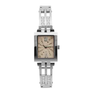 Most popular stainless steel wrist watch women fashion hand watch
