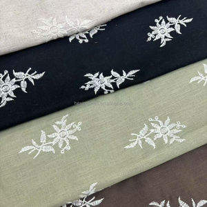 2025 nouveautés 30% <span class=keywords><strong>lin</strong></span> 70% coton mélangé tissu de broderie solide, tissu brodé <span class=keywords><strong>au</strong></span> <span class=keywords><strong>mètre</strong></span>/<span class=keywords><strong>mètre</strong></span> - Product Image 5
