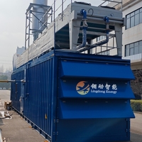Grupo Electrógeno Industrial de 1200 kW con Generador de Gases de Escape, Trifásico de CA, 1500 kVA, Alternador STAMFORD para Plantas Químicas y de Acero