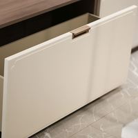 3 pièces de robes contemporain pour Couples avec commode et vêtements, couronne de placard créative, Cube d'angle