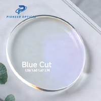 Fabricants de verres anti-lumière bleue 1.61 UV420 Optical Block HMC Style Blue Cut en Chine