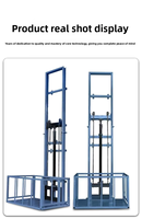 Ascenseur domestique compact à faible coût, plateforme élévatrice, élévateur de marchandises simple, ascenseur pour biens domestiques, ascenseur pour personnel