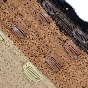 Extensions de cheveux naturels Lanmuse Fish Line Single Halo Flipe en trame fine, qualité russe, pour salons, prêtes à la décoloration - Product Image 4