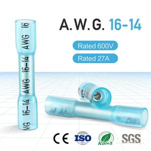 Connecteurs thermorétractables en PVC BHT étanches pour fils de calibre 12 à 60 AWG, adaptateurs droits à brancher - Product Image 3