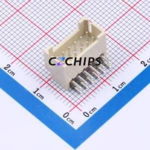 W200120K-12PY2413 Wire-to-Board Pin Header Bent Lead Through Hole,P=2mm Connector 2x6P 2mm Right Angle Insert PHB - Product Image 1