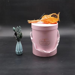 Cá nhân hoá tùy biến vòng hình trụ giấy kraft tái chế vật liệu ủng hộ đám cưới hộp xoắn dây Xử lý cứng nhắc hộp - Product Image 3