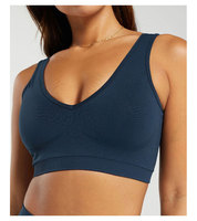 Col en U Design Femmes Sport Wear Workout Fitness Yoga Avec Coussinets U Forme Retour Soutien-Gorge