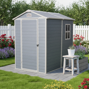 Nouveau modèle <span class=keywords><strong>de</strong></span> remise <span class=keywords><strong>de</strong></span> rangement extérieure personnalisée <span class=keywords><strong>en</strong></span> acier <span class=keywords><strong>de</strong></span> haute qualité, écologique, durable et facile à assembler - Product Image 1