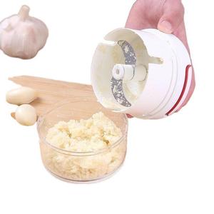 Manual Garlic Mincer White Upgraded Version Food Grade <b>Herb</b> <b>Grinder</b> For Kitchen Use - Product Image 2