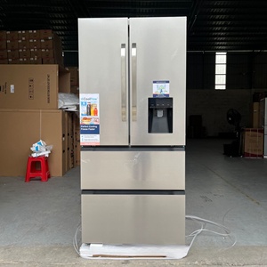 Tủ lạnh ngăn đá bên cạnh, cửa Pháp 628L, thép không gỉ, thông minh, làm đá tự động, 4 cửa, dùng cho gia đình và thương mại - Product Image 6