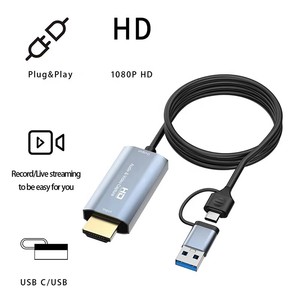 Convertisseur vidéo HD-MI HDTV HD 4K 60Hz 1080P 60fps, carte de capture USB 3.0 pour diffusion en direct - Product Image 3
