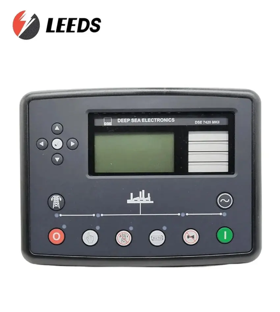 Original Series LEEDS DSE7420 Three Phase Plastic Remote Diesel Engine Controller Control Panel Genuine Genset Parts