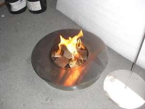 Offre Spéciale bioéthanol extérieur/d'intérieur rond en acier inoxydable brûleur de cheminée - Product Image 3