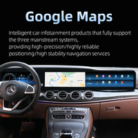 Autoradio Android avec écran triple, écran tactile, Carplay, Youtube, système de navigation GPS, Mercedes W213 Benz E 16-20