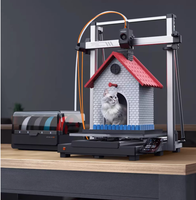 Impresora 3D Multicolor Anycubic Kobra 3 Max con Tecnología FDM Nativa de Cuatro Colores, Impresora 3D Estéreo de Alta Velocidad para Escritorio, Ideal para Proyectos de Bricolaje en Casa Anycubic