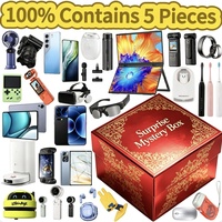Caja Misteriosa de Electrónica Inteligente 3C, 5 Piezas, Directo de Fábrica, Alto Valor, Smartphone Aleatorio, Auriculares para Juegos 5G, Regalo Sorpresa