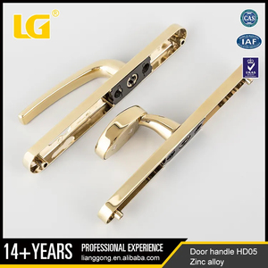 Iso9001factory OEM sơn tĩnh điện nội thất Hợp kim kẽm vàng cửa xử lý với hiện đại phong cách Châu Âu - Product Image 4