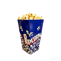 Vente en gros de boîtes à popcorn de qualité supérieure, en papier alimentaire, avec revêtement PE, pour emporter