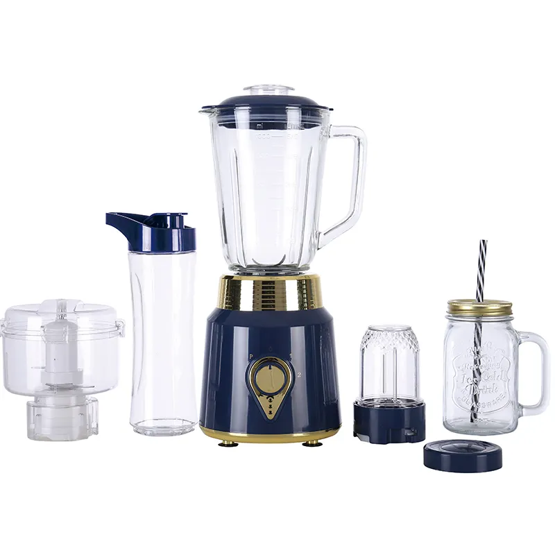 Nieuwe Multifunctionele Elektrische Blender Smoothie Maker Sap Extractor Glazen Kan