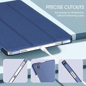Étui de protection pour tablette mince translucide à trois volets pour Samsung Galaxy Tab A11 A11 + Plus A9 8.7 ''<span class=keywords><strong>11</strong></span>'' 2025 - Product Image 3