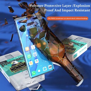 Ma Thuật Hộp PMMA Bảo Vệ Màn Hình Cho Huawei P40Pro P40Pro + Cộng Với Dễ Dàng Cài Đặt Bảo Vệ Phim Cho Huawei Màn Hình Cong Điện Thoại Di Động - Product Image 6