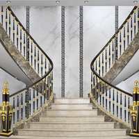 Nouvelle tendance accoudoir pilier cristal colonne générale plexiglas bulle escalier main courante Ktv hôtel Villa balustrade