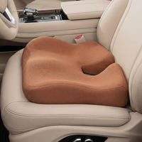 Coussin de siège ergonomique en mousse à mémoire de forme – Soulagement efficace pour la sciatique et les douleurs lombaires – Taille personnalisée pour voiture et bureau – Vente en gros