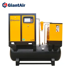 Compressor de ar, 11kw 15kw 22kw 30kw tudo em um parafuso interralado 13bar 15bar 16bar pressão para máquina de corte a laser