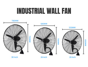 Ventilateur électrique industriel 24 "/26"/30 "Ventilateur sur pied pour l'industrie lourde - Product Image 6