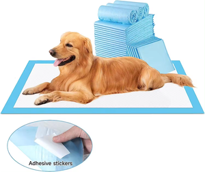 Bestseller Umwelt freundliches Einweg-Hunde trainings <span class=keywords><strong>pad</strong></span> Nachhaltiges Faser material Biologisch abbaubar Wasserdicht für das Welpen training - Product Image 1