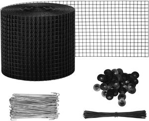 Galvanizli 1.3mm Çaplı 6 İnç Gözenekli Kuş Ağı Uzun Ömürlü Güneş Paneli Güvercin Kovucu ve Dayanıklı Kuş Bariyeri Çit - Product Image 2