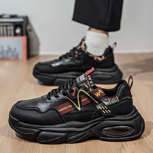 Nouvelles Chaussures Homme Automne 2025 – Baskets Sportives en Cuir Respirantes pour Jeunes, Tendance, à Semelle Épaisse, Décontractées, Style « Dad Shoes », Sneakers Mode - Product Image 2