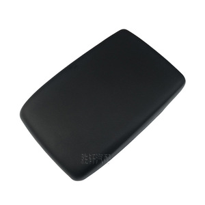 Toyota Highlander Center Console Armrest Cover Leather <b>Black</b> Beige 2009-2014 <b>Storage</b> <b>Box</b> Top Part - Product Image 2