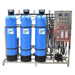 Máquina automática de sistemas de purificación de agua/equipo de sistema de tratamiento de agua RO/planta de embotellado de agua potable