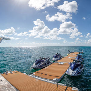 Plateforme flottante gonflable pour loisirs aquatiques, jet ski, yacht, quais flottants DWF, îles flottantes - Product Image 2