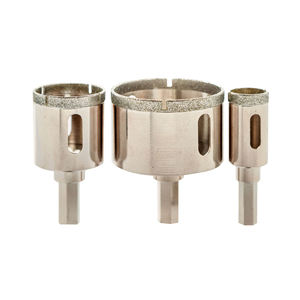 Kim cương hạt hợp kim thép Mài bit 6mm/8mm/10mm/20mm Kim Cương lõi khoan Bit Set - Product Image 1